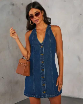 Adalina Denim Mini Dress