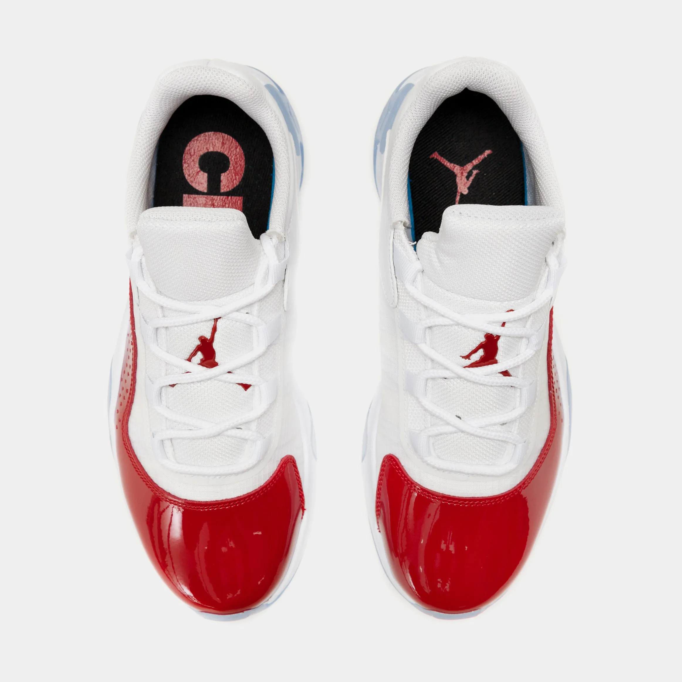 Air Jordan 11 CMFT Low Mens Basketball Shoes (White/Red)