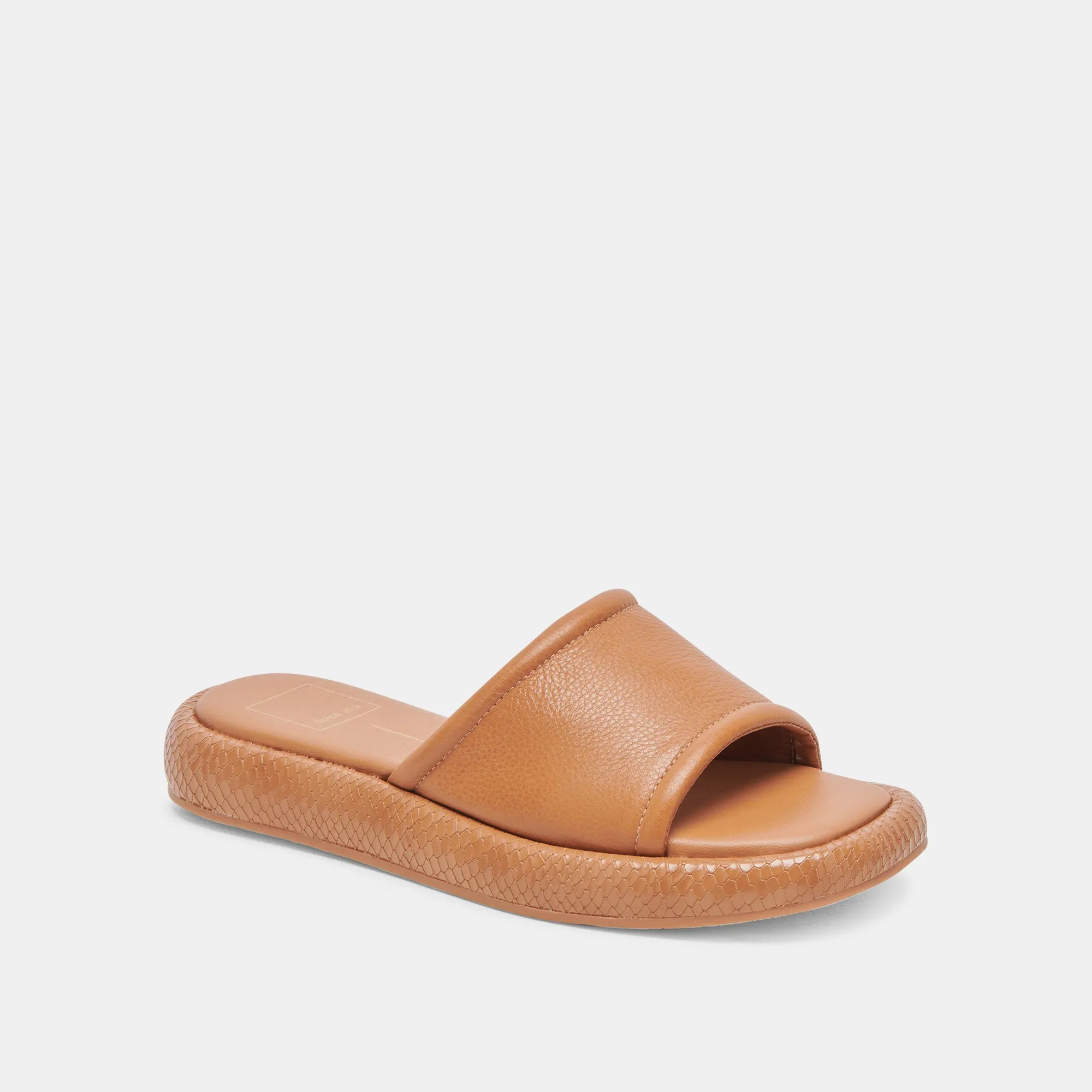 AISHA SANDALS TAN LEATHER