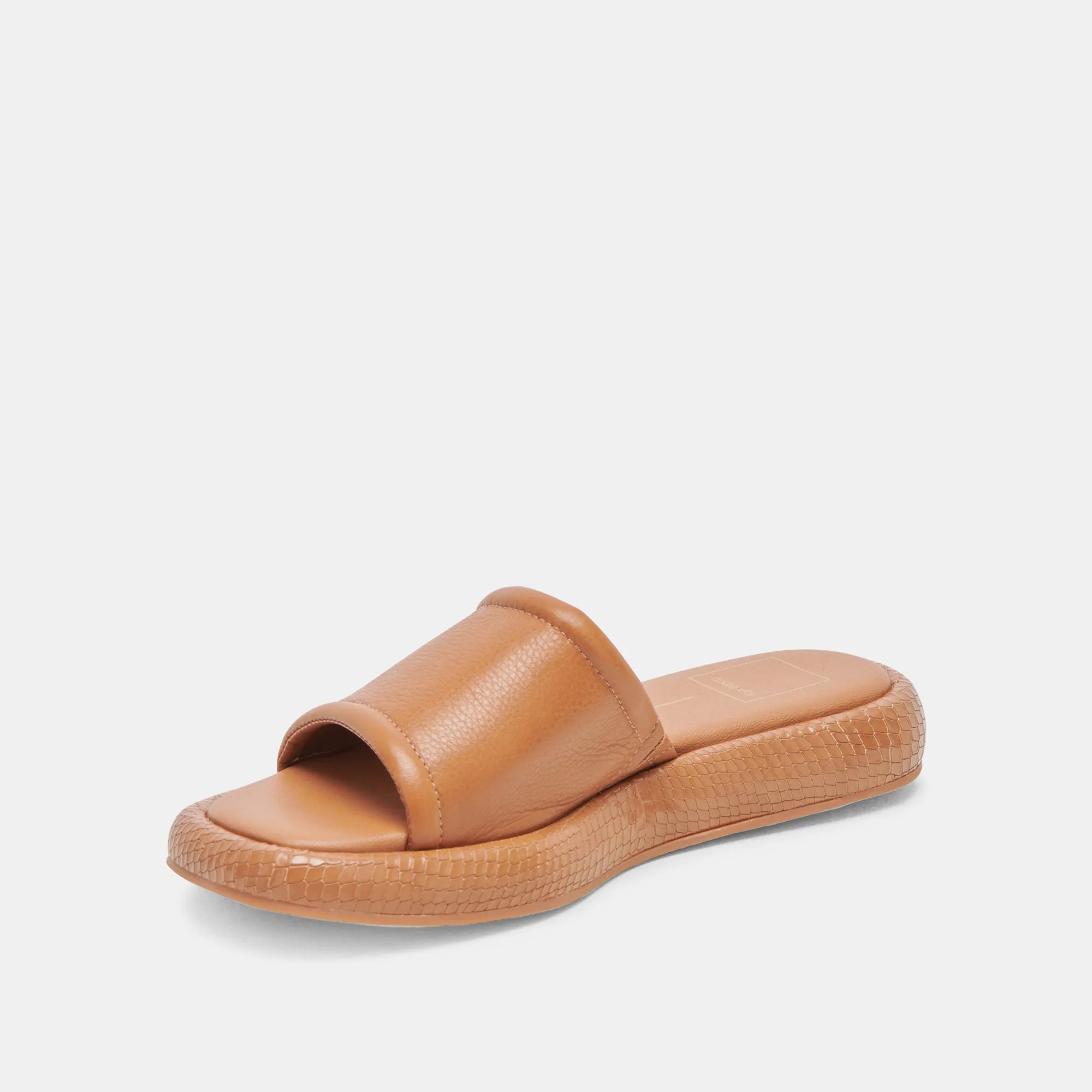 AISHA SANDALS TAN LEATHER