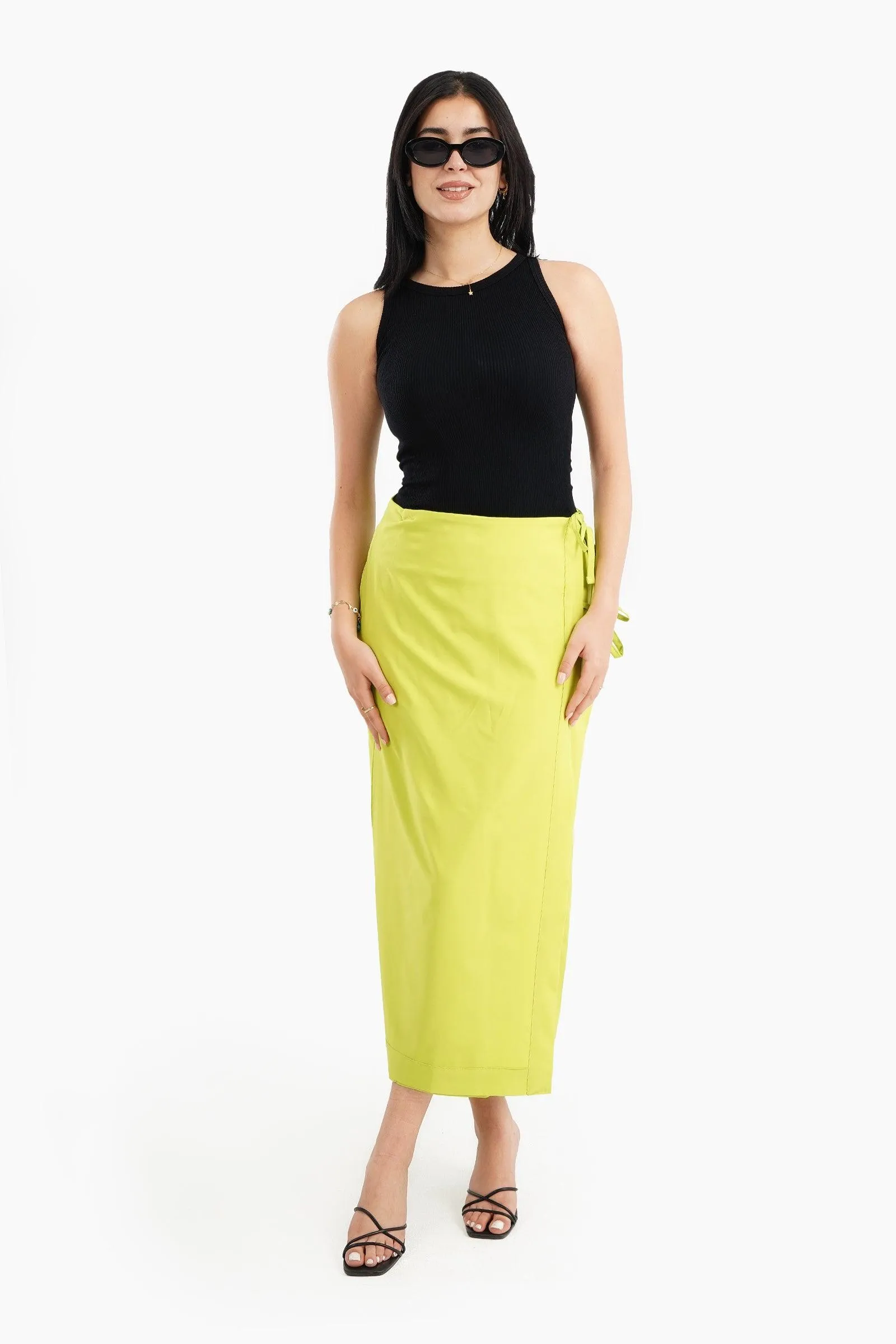 Ankle Length Wrap Skirt