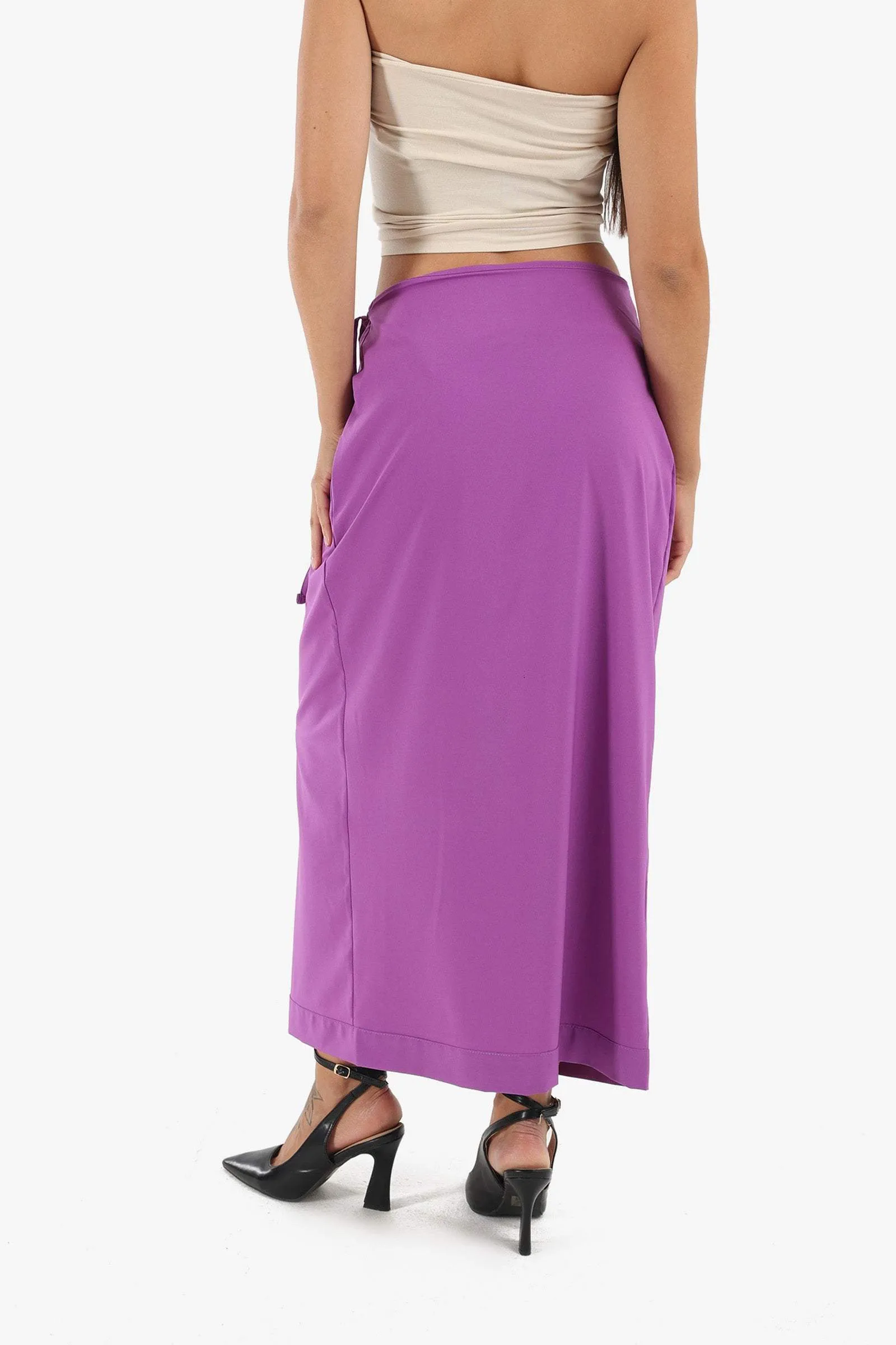 Ankle Length Wrap Skirt