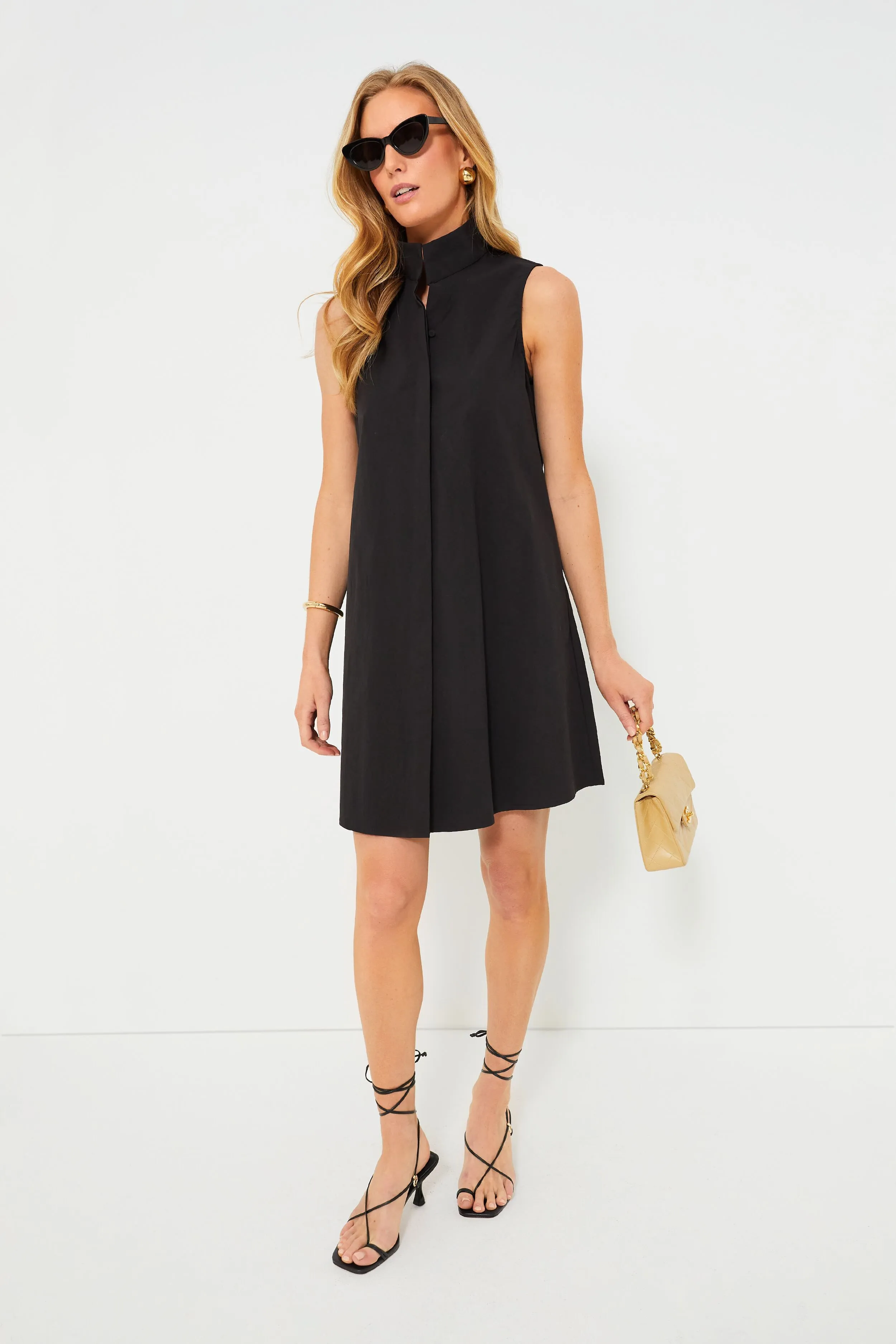 Black Sleeveless Charlie Dress