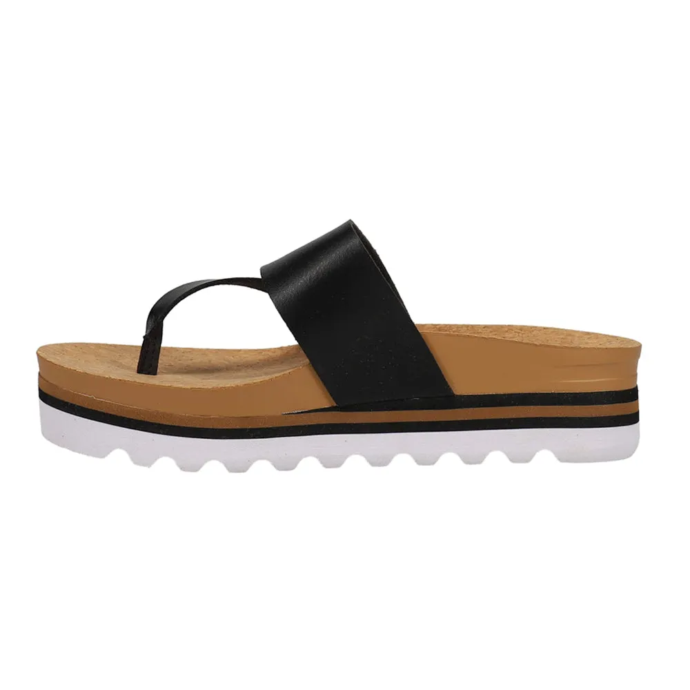 Cushion Sol Hi Platform Footbed Sandals