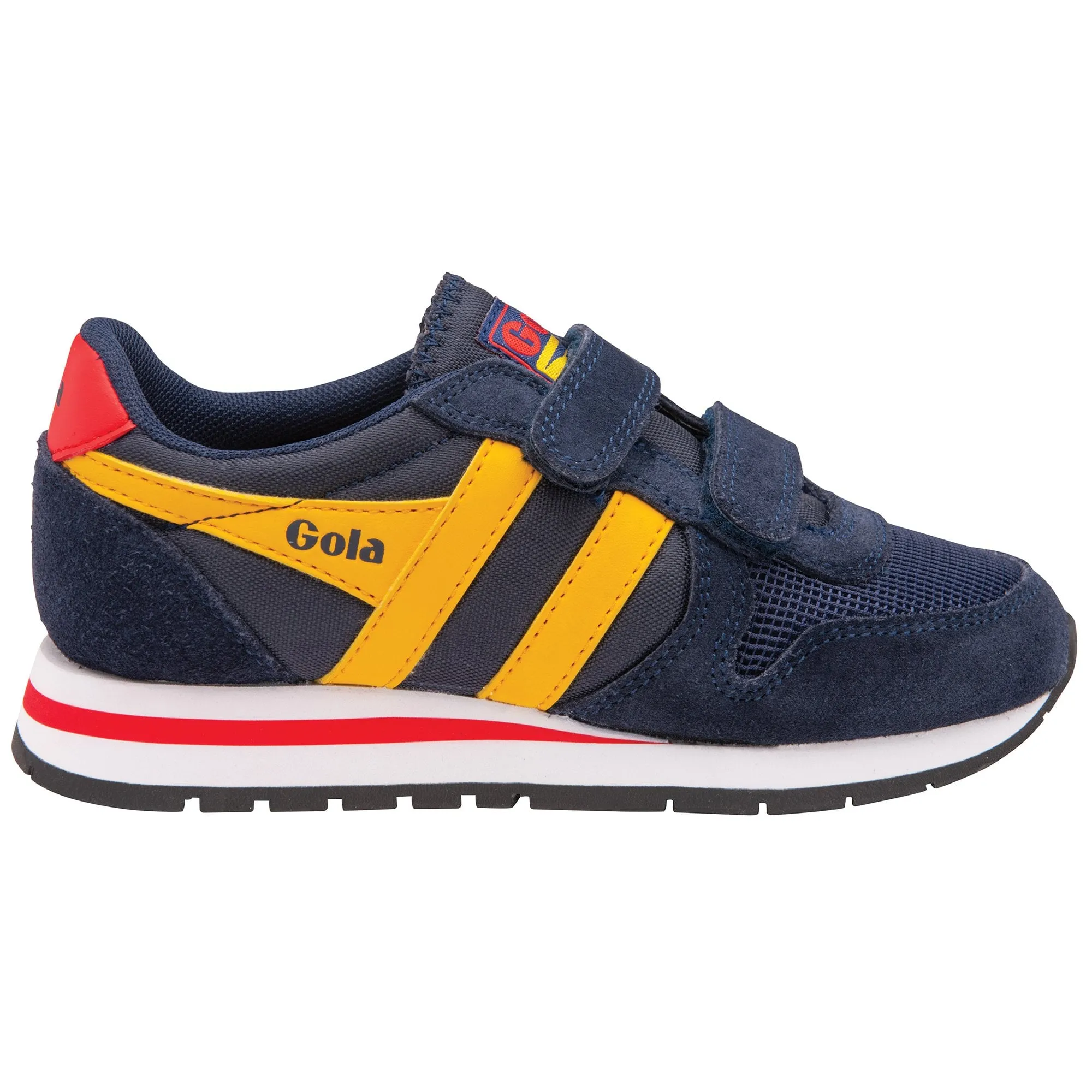 Daytona Strap Sneaker (Navy   Sun   Red)