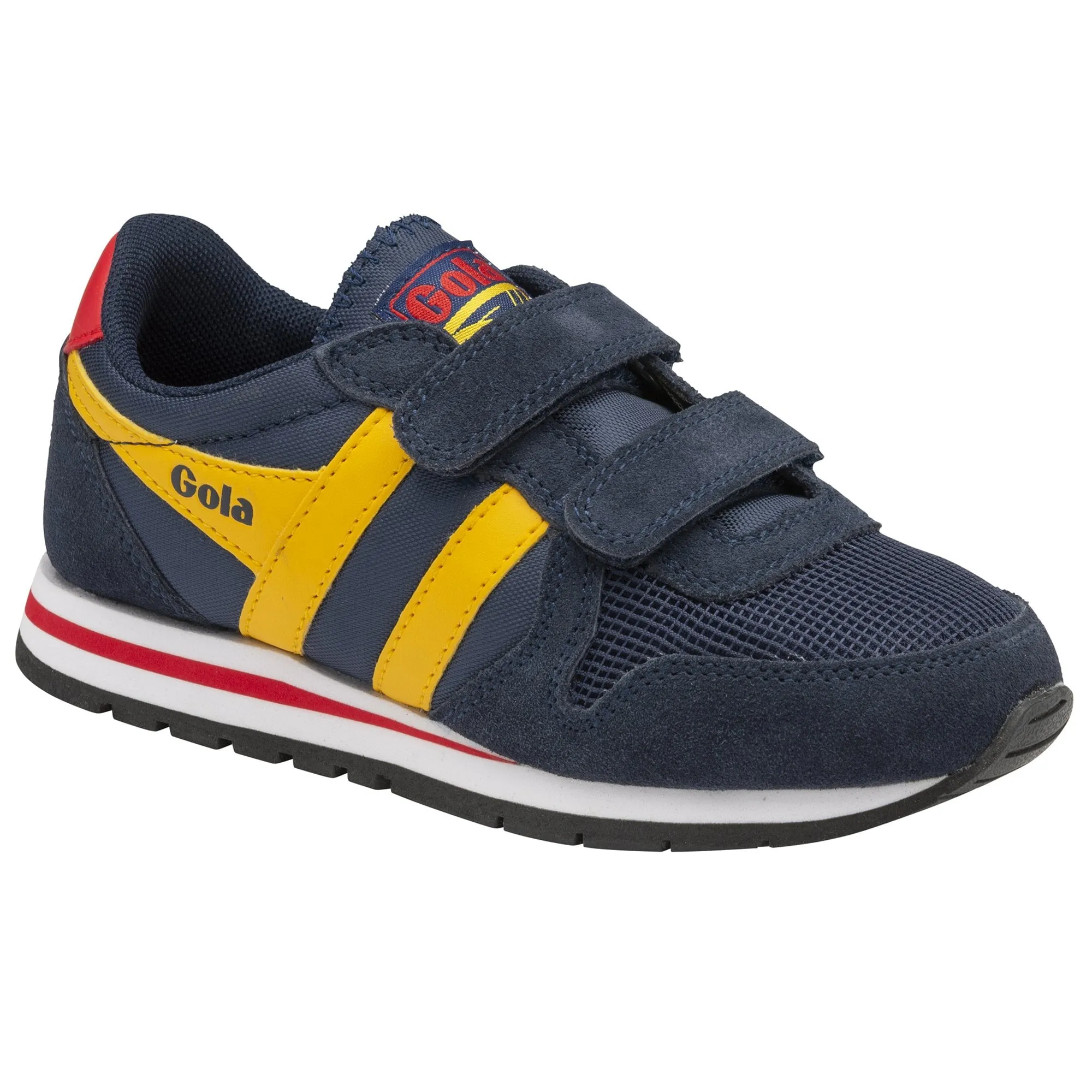 Daytona Strap Sneaker (Navy   Sun   Red)