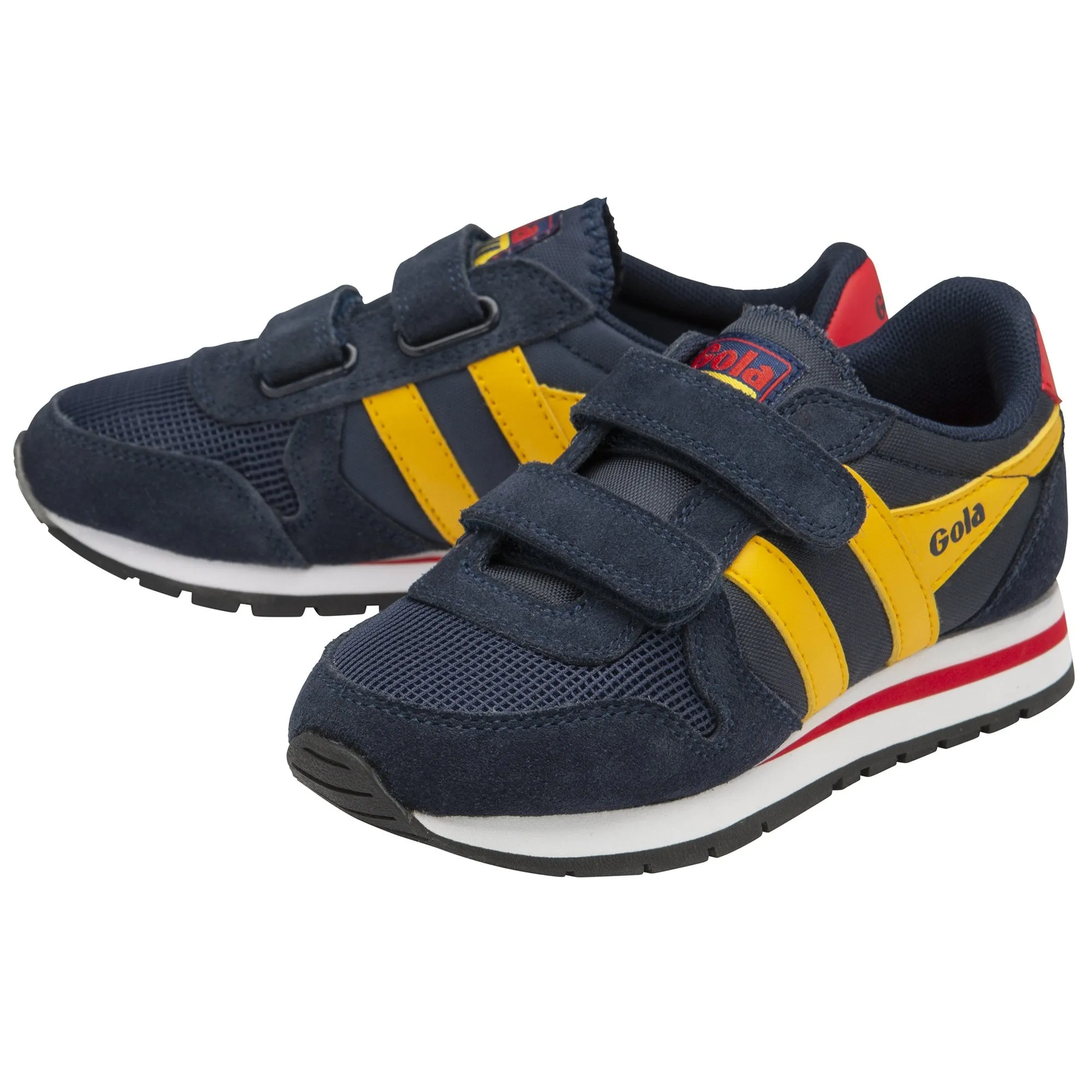 Daytona Strap Sneaker (Navy   Sun   Red)