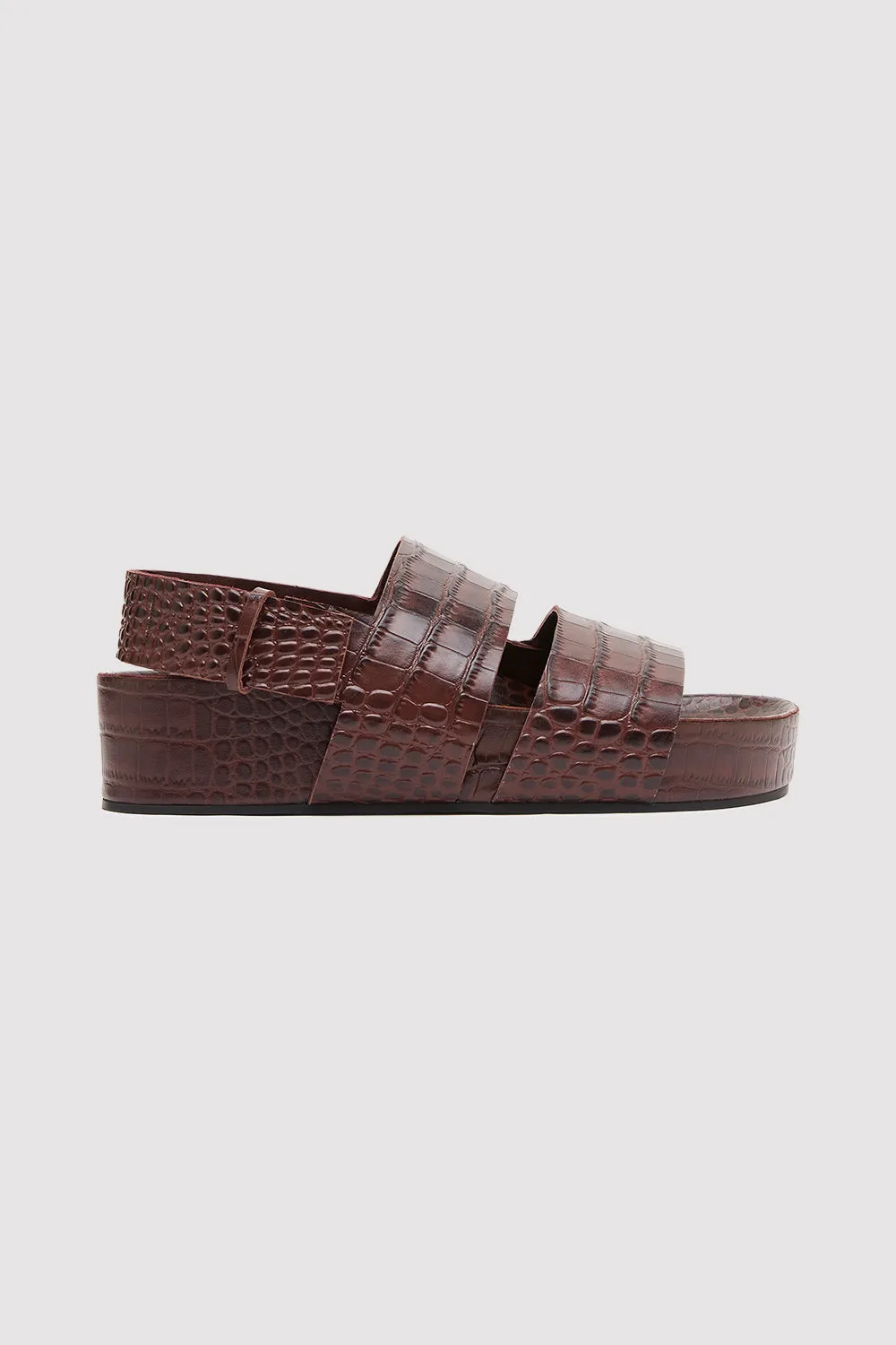 Double Strap Platform Sandal