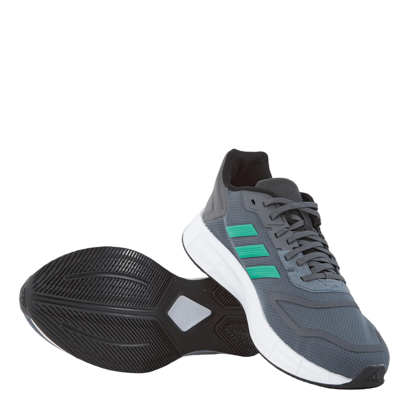 Duramo 10 Shoes Grey Five / Court Green / Cloud White