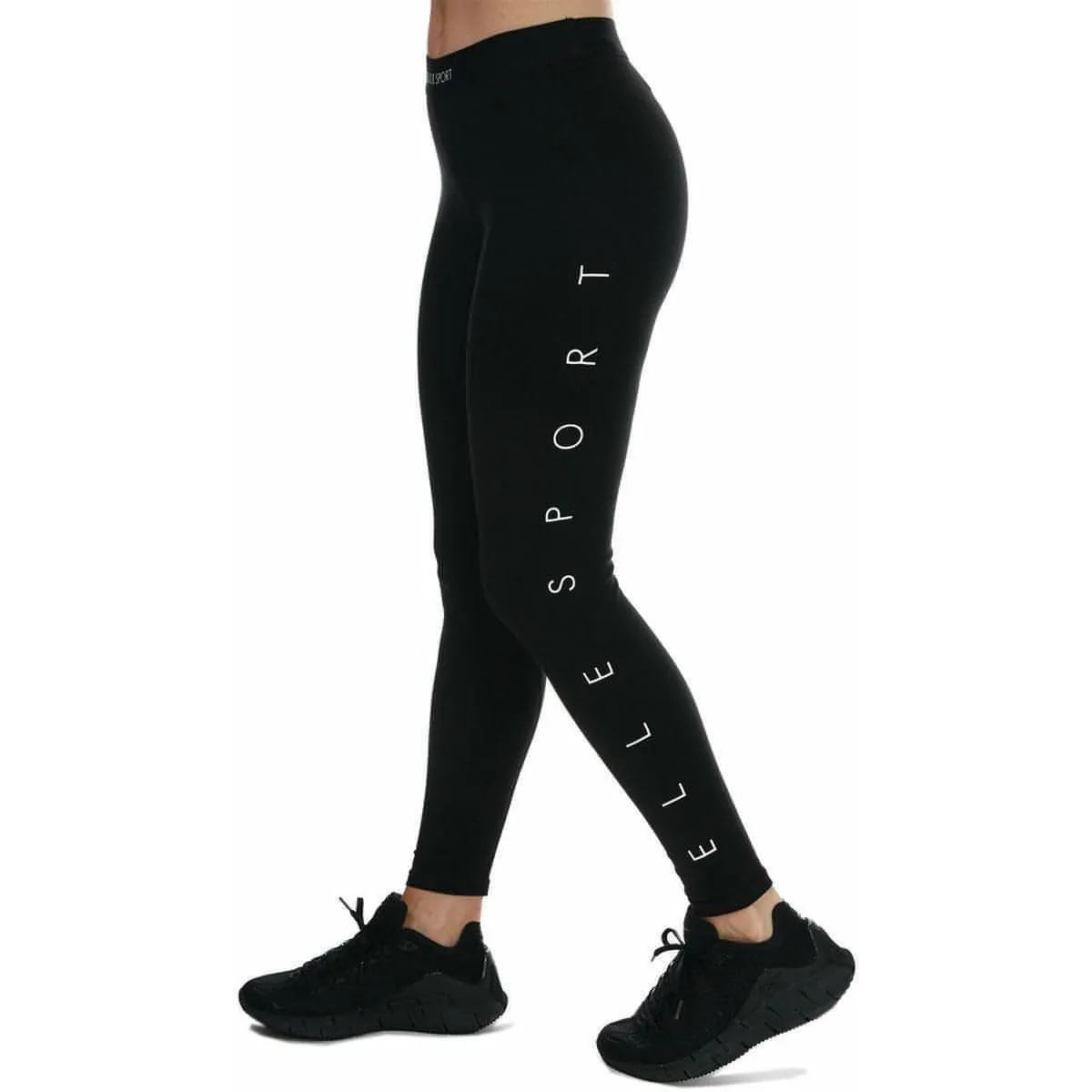 Elle Sport Signature Womens Long Training Tights - Black