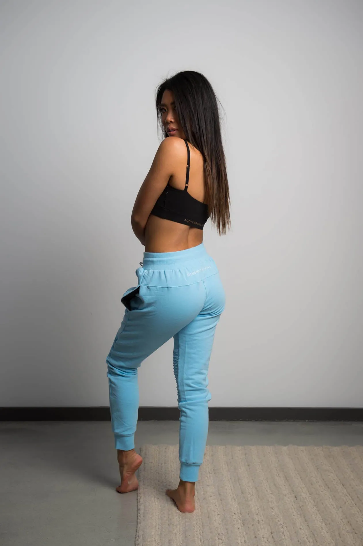 Fleece Lifestyle Joggers - Sky Blue