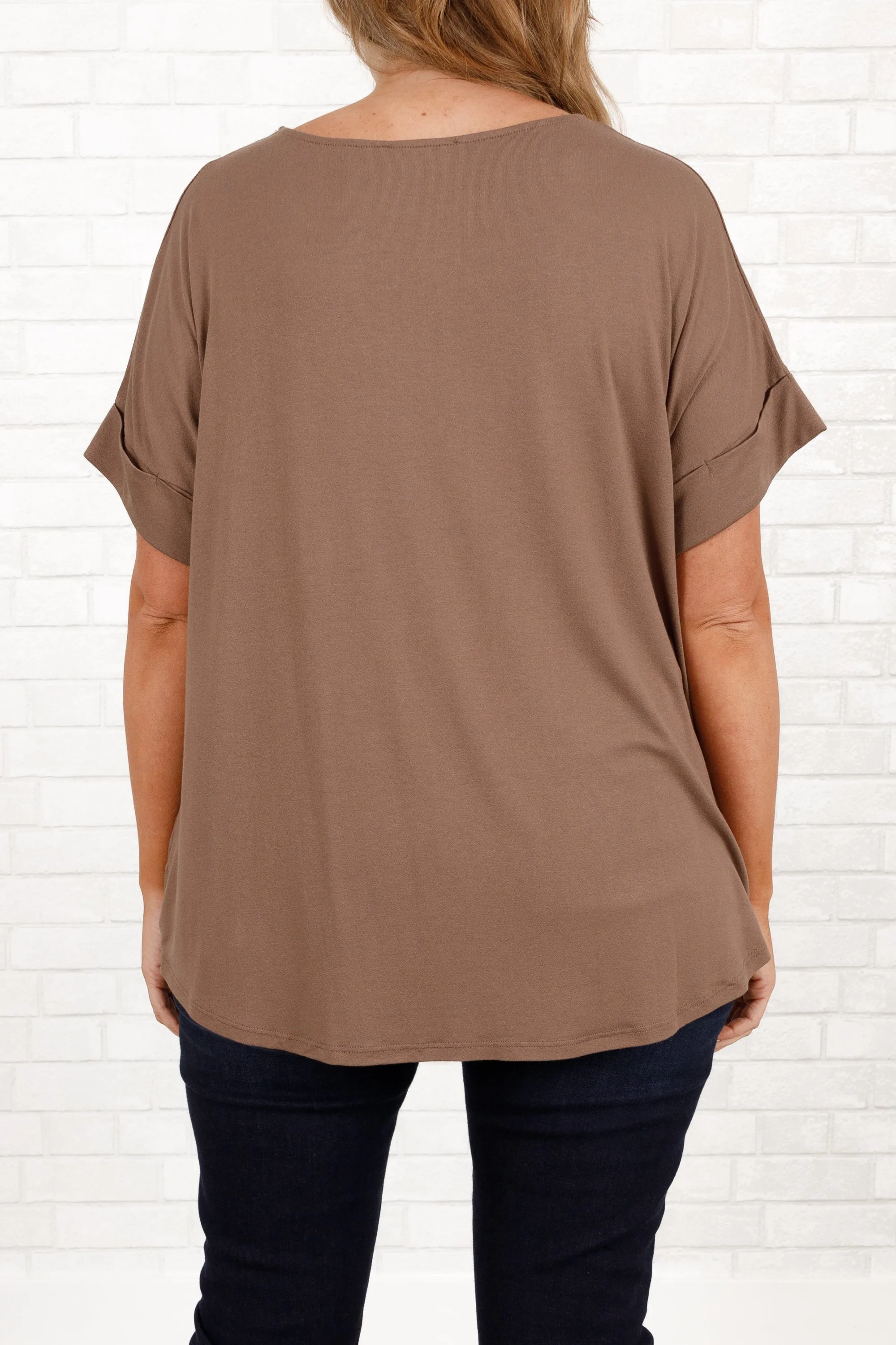 Gossip Only Top, Mocha