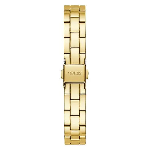 Guess Brilliant Gold Tone Analog Ladies Watch GW0384L2