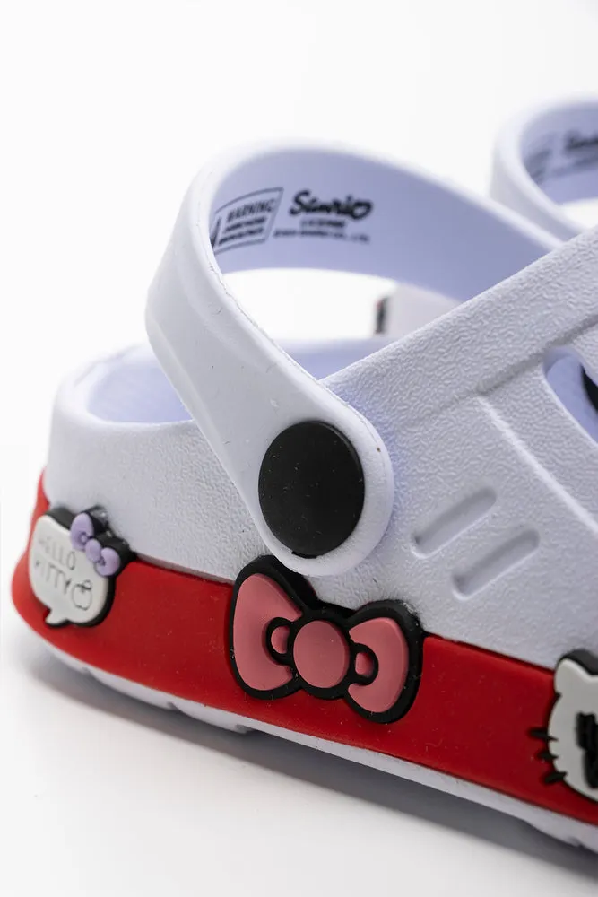 Hello Kitty Clog White