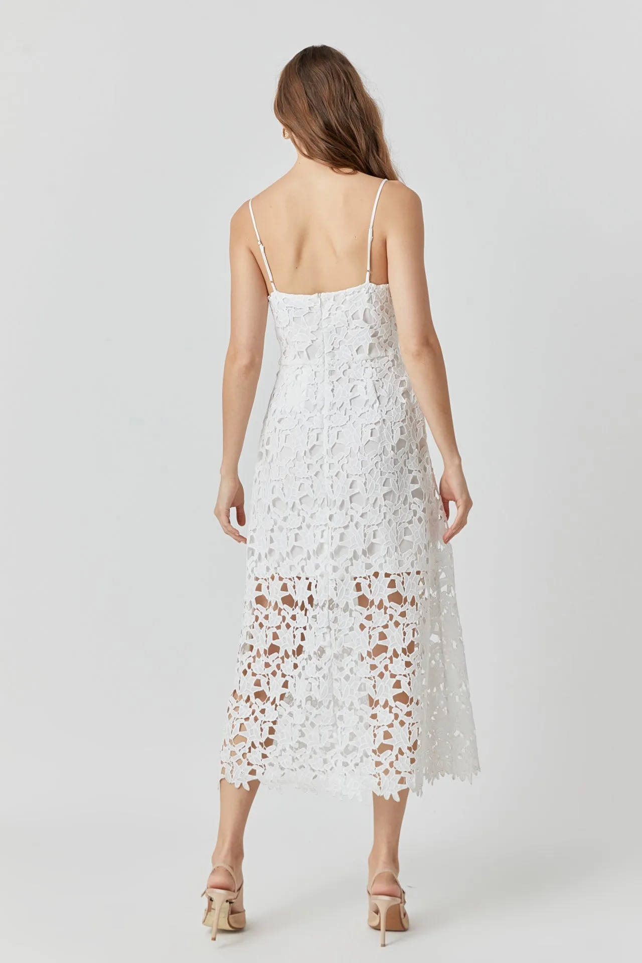 Lace Midi Dress