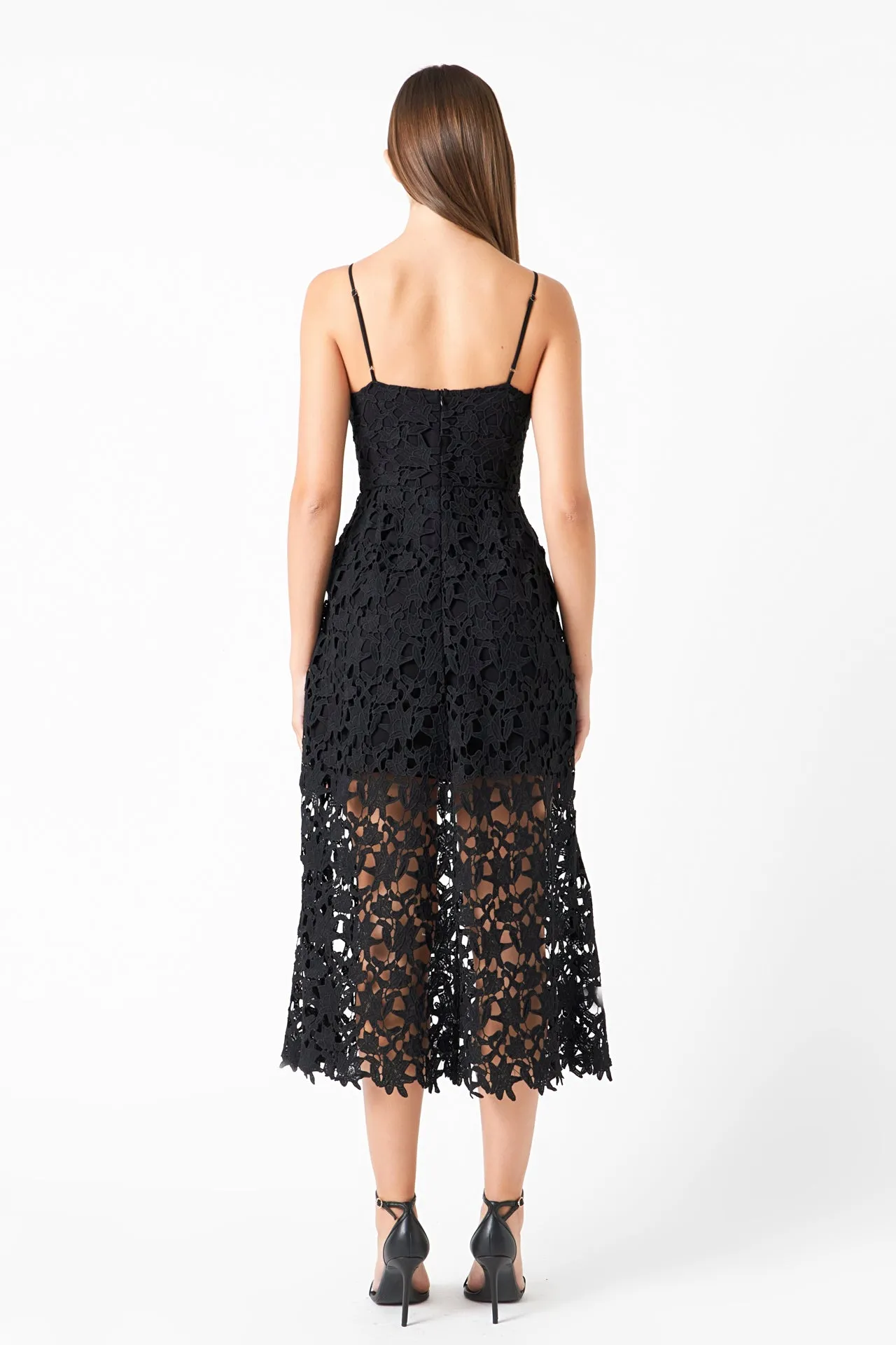 Lace Midi Dress