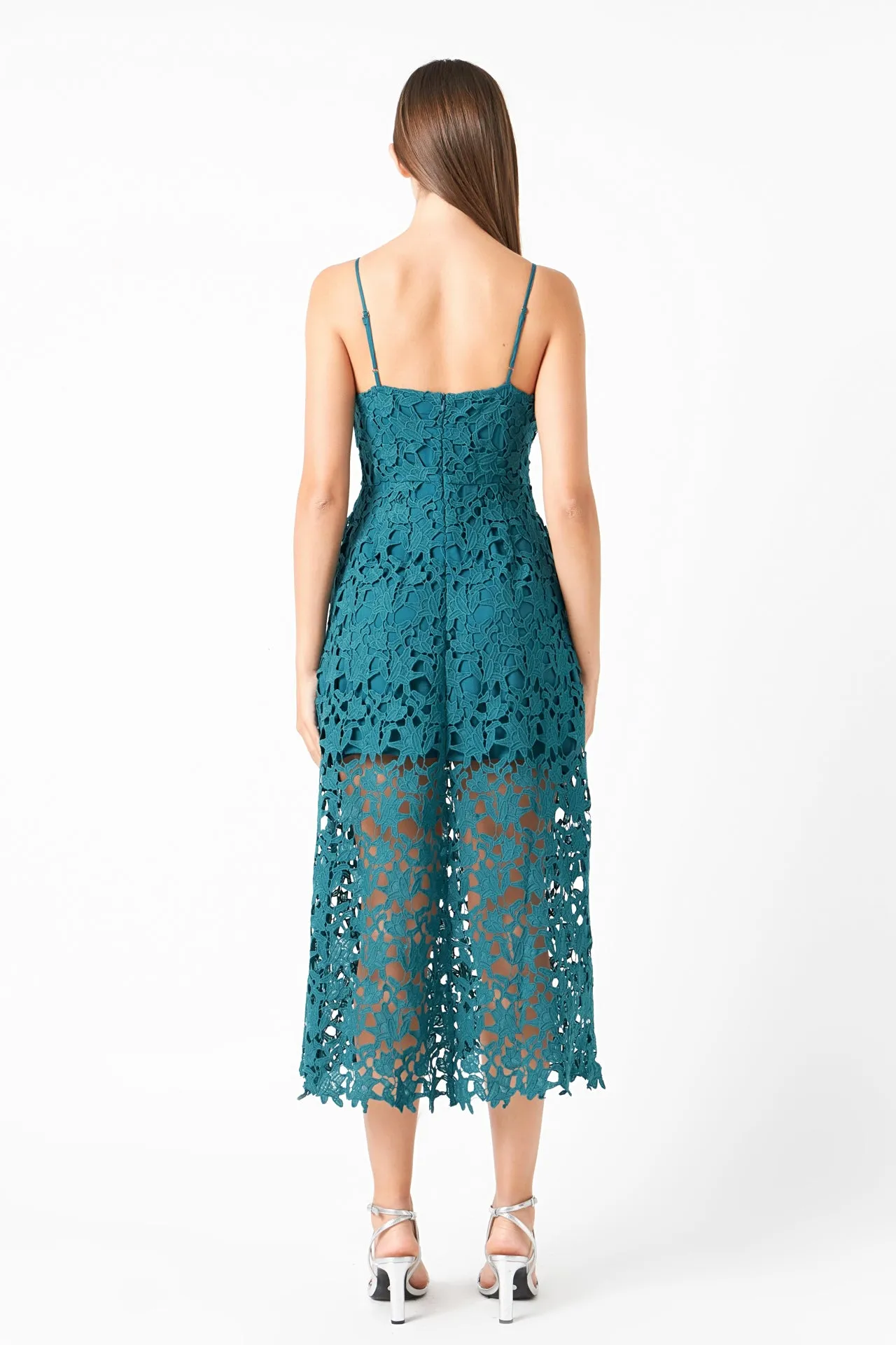 Lace Midi Dress