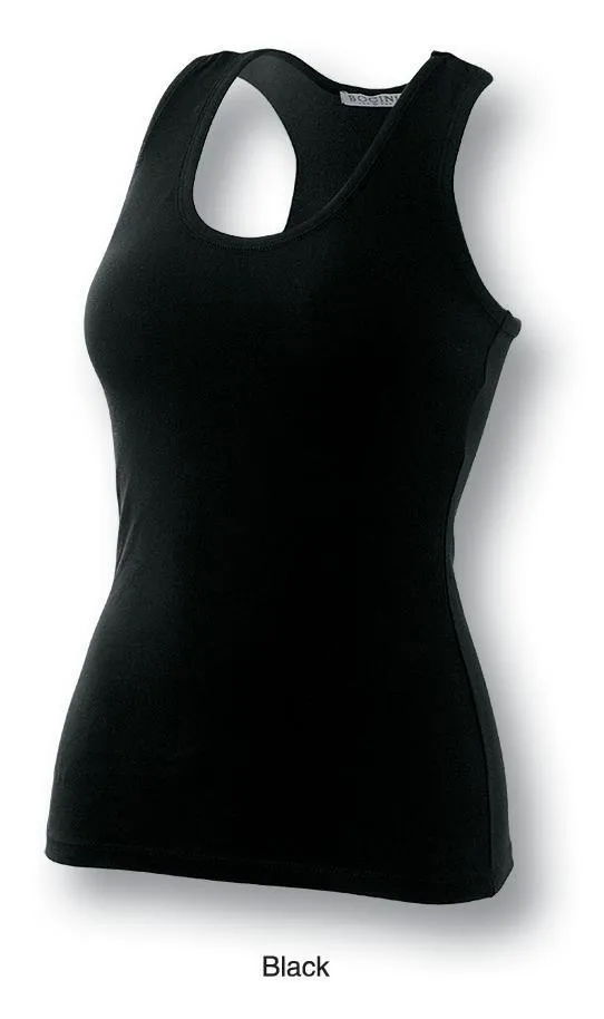 Ladies Action Gym Singlet - Black