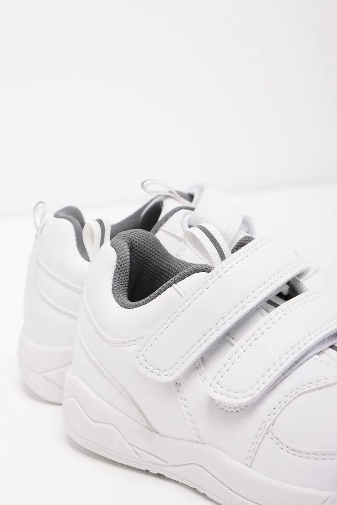 Leather Trainer White