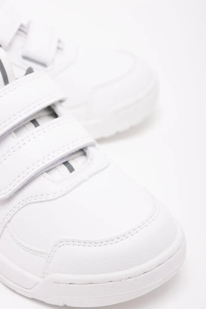 Leather Trainer White