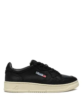 Medalist Low Wom Black Leather