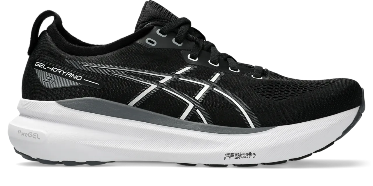 Men's GEL-Kayano 31 (002 - Black/White)