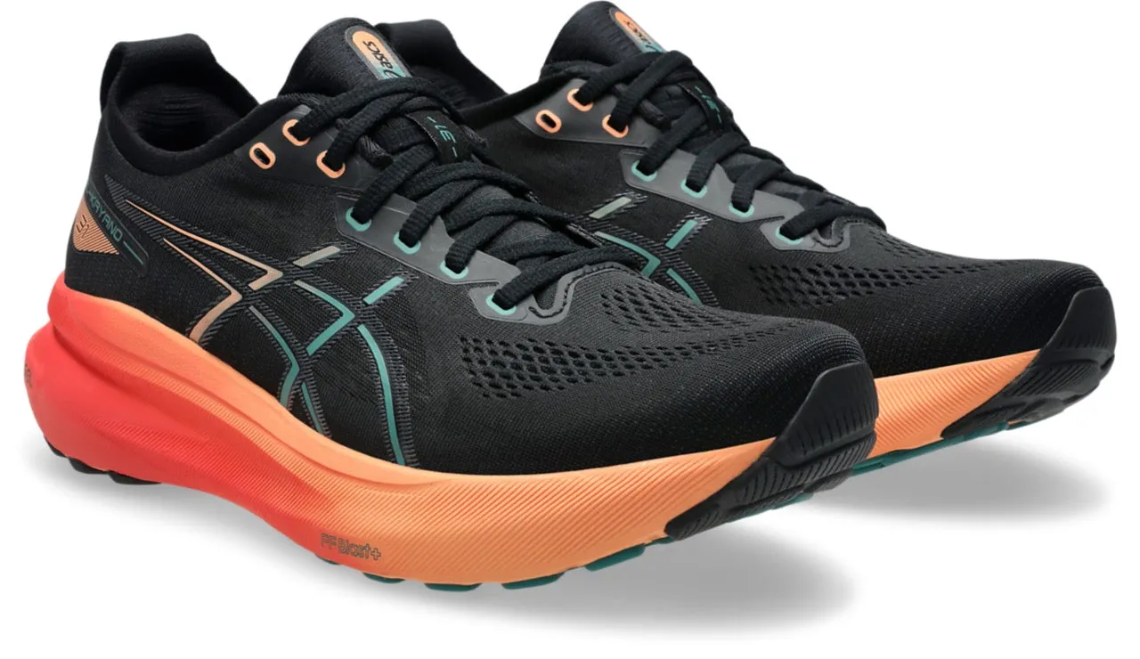 Men's GEL-Kayano 31 WIDE (004 - Black/Rainy Lake)