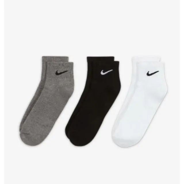 Nike Everyday Cush Men Training Sock White/Black/Grey