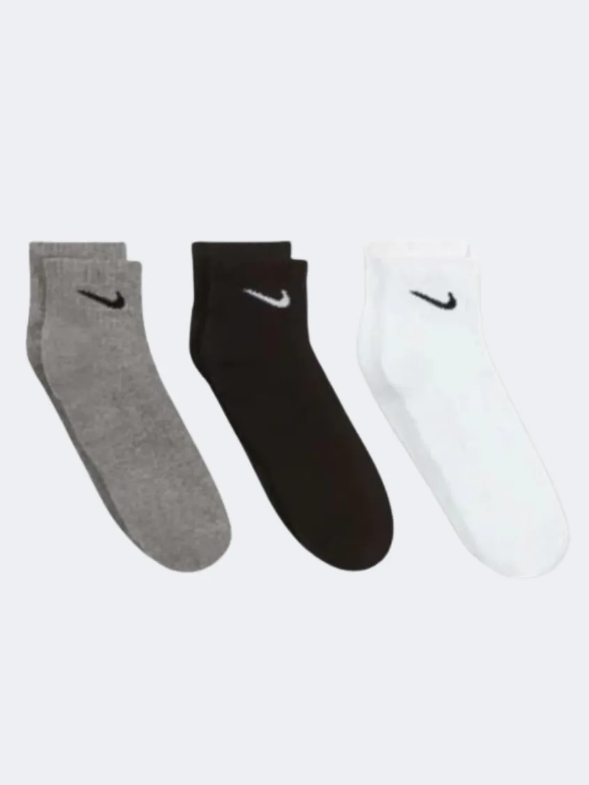 Nike Everyday Cush Men Training Sock White/Black/Grey