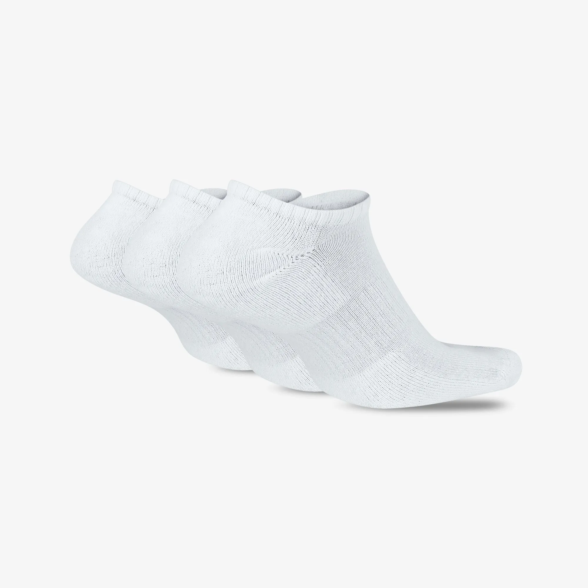 NIKE | EVERYDAY CUSHIONED TRAINING NO-SHOW SOCKS { WHITE/BLACK