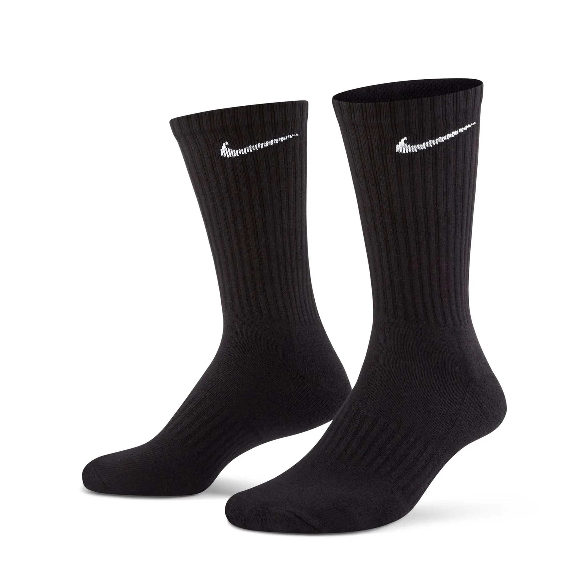 Nike SB Everyday Cush Crew Socks Black 3pk