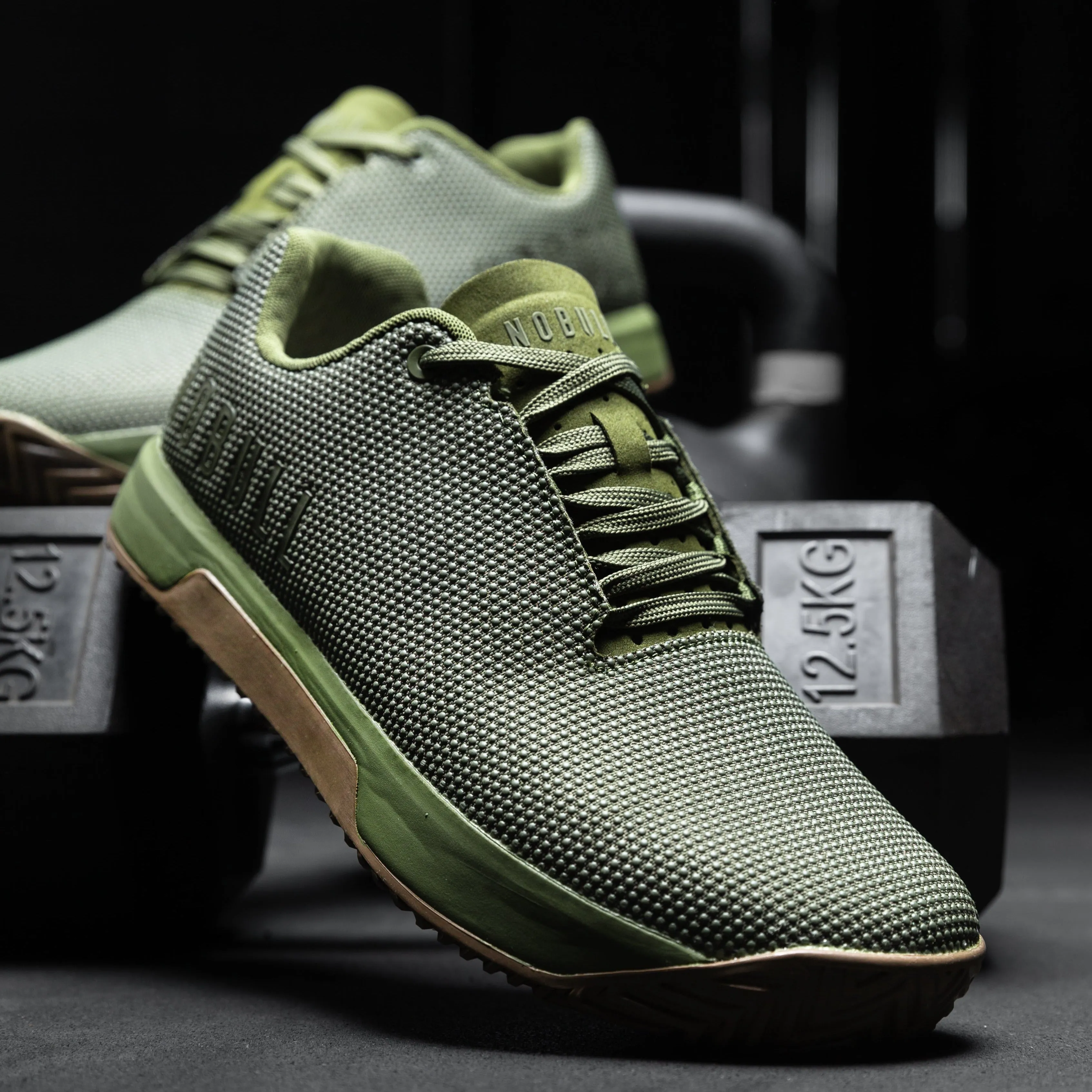 NOBULL - TRAINER  - ARMY DARK GUM