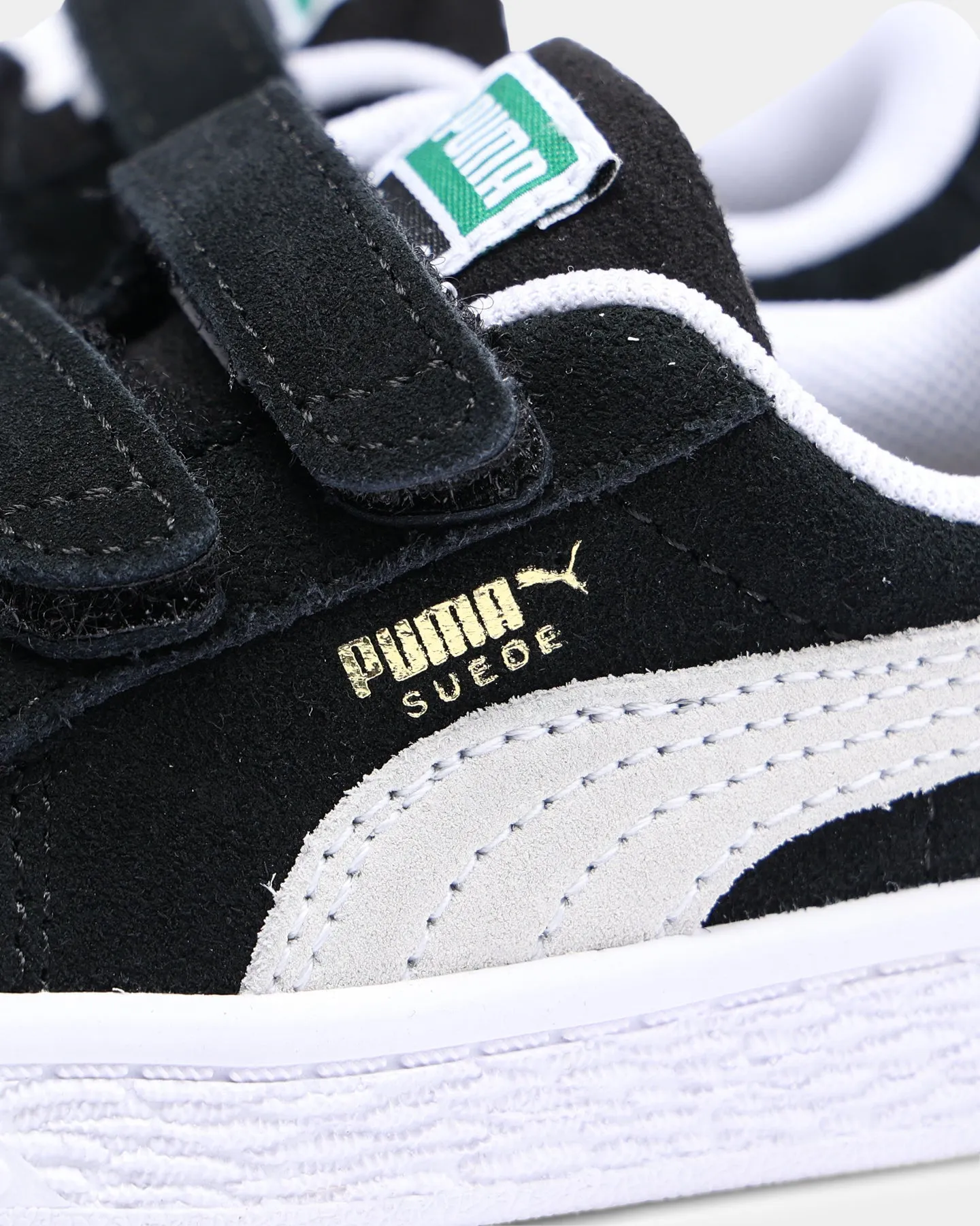 Puma Infant Suede Classic XXI Black/White