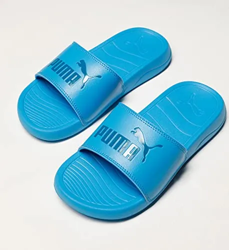 Puma Unisex Baby Popcat 20 Jr Dresden Digi-Blue Slide-5 Kids UK (37201709)