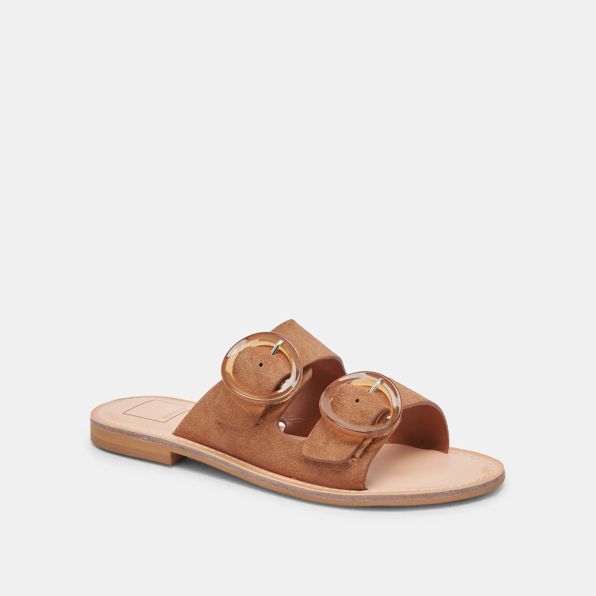 SECILY SANDALS PECAN SUEDE