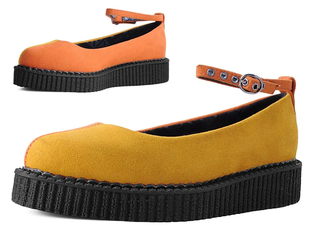 Sunkissed Twist Ballet Ankle Strap Creeper