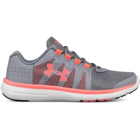 Under Armour Steel/Brilliance/Metallic Silver Micro Fuel Sneaker