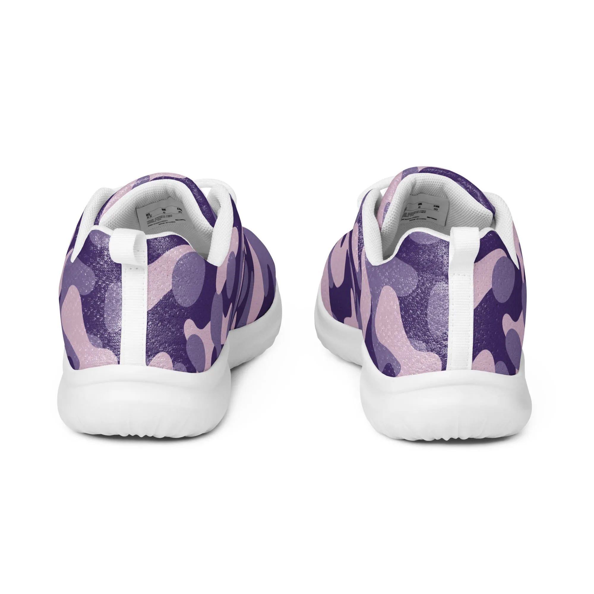 Women’s athletic shoes Purple Camo