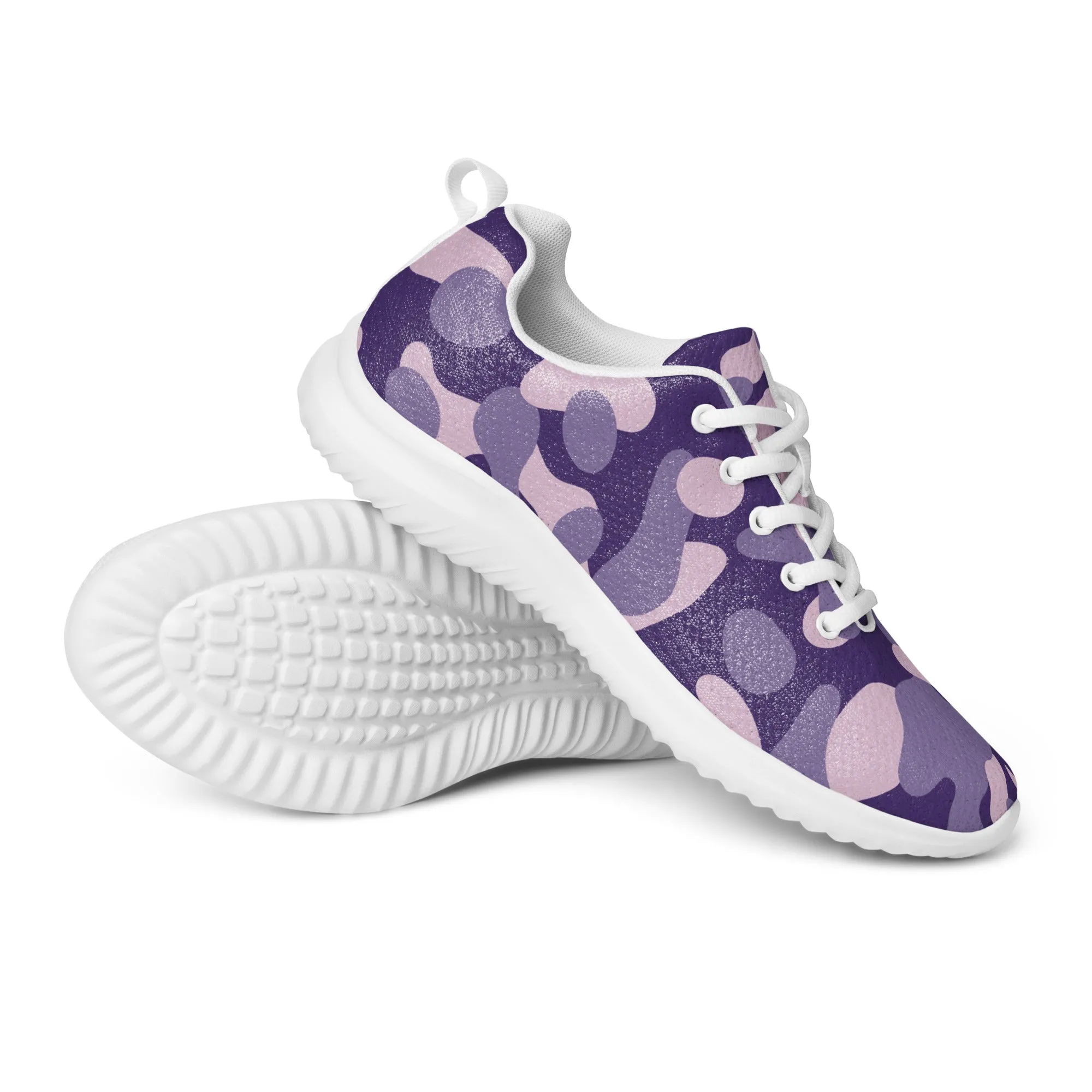 Women’s athletic shoes Purple Camo