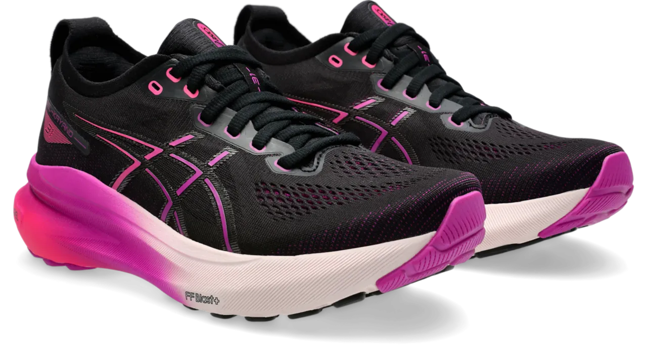 Women's GEL-Kayano 31 (003 - Black/Bold Magenta)